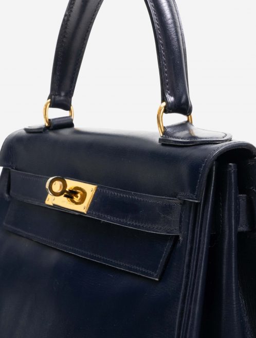 Hermès Kelly 28 Box Bleu Marine