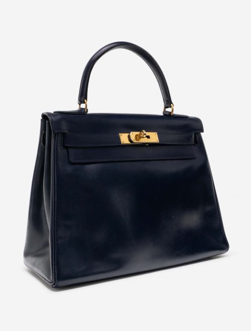 Hermès Kelly 28 Box Bleu Marine