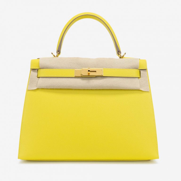 Hermès Kelly 28 Epsom Lime