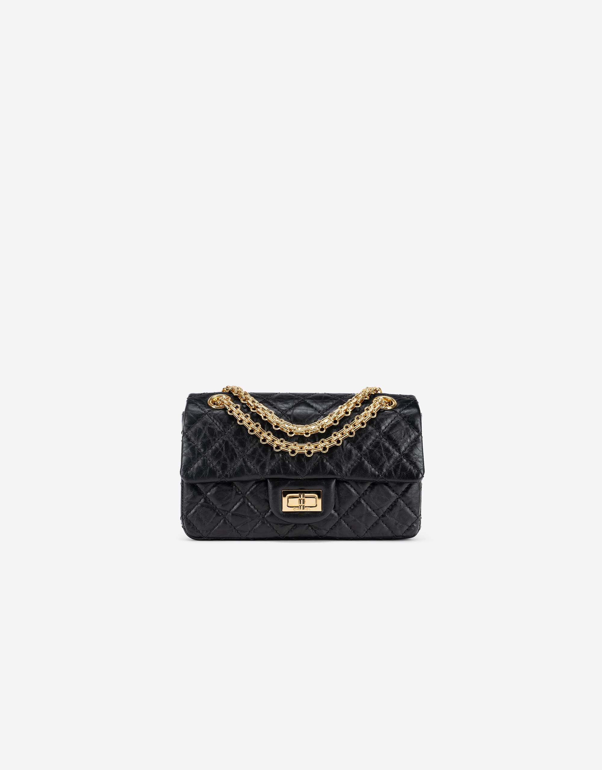 シャネル♡ Chanel 2.55 Reissue Mini Calf Black | SACLÀB