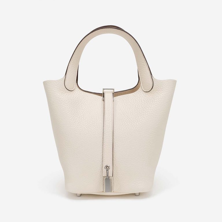 Hermès Pictoin 18 Clemence / Swift Nata / Sesame