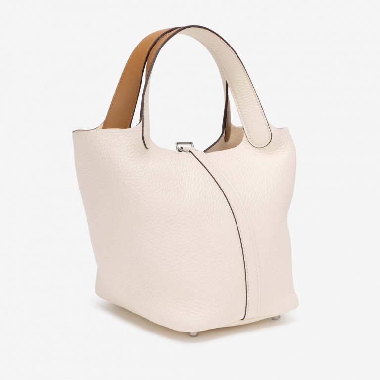 Hermès Pictoin 18 Clemence / Swift Nata / Sesame