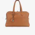 Hermès Victoria 35 Clemence Gold