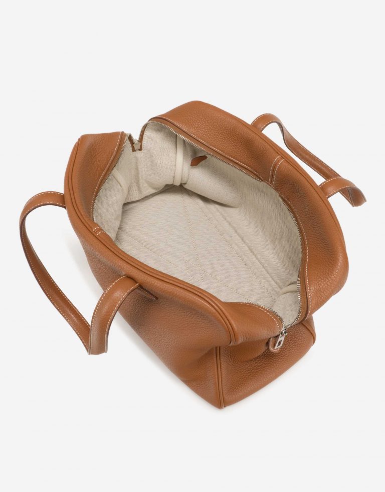 Hermès Victoria 35 Clemence Gold