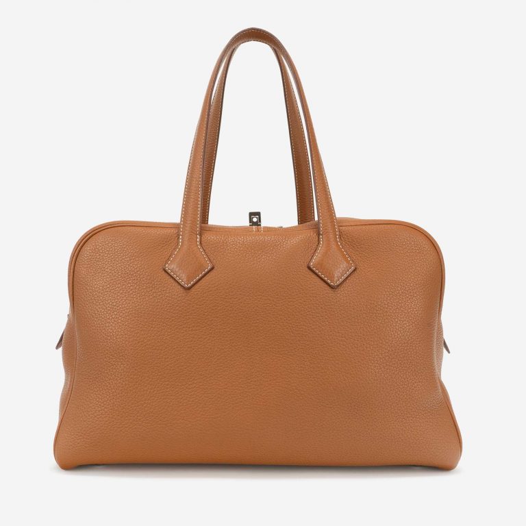 Hermès Victoria 35 Clemence Gold