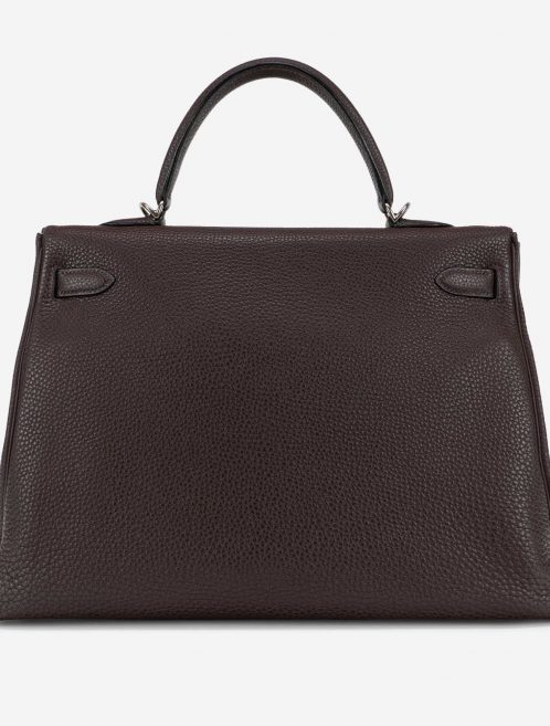 Hermès Kelly 35 Clemence Chocolate
