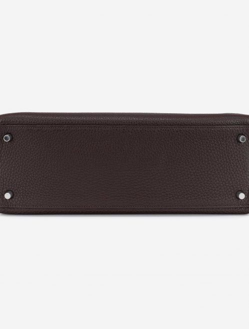 Hermès Kelly 35 Clemence Chocolate