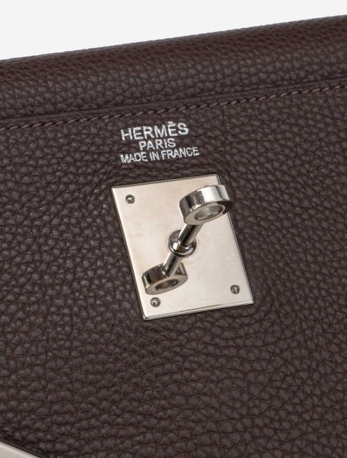 Hermès Kelly 35 Clemence Chocolate
