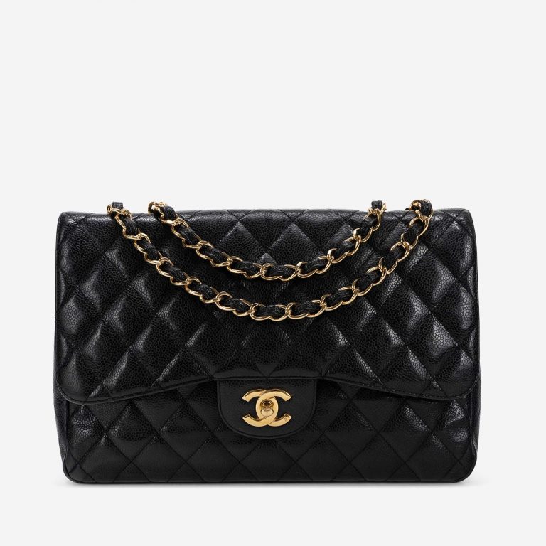 Chanel Timeless Jumbo Caviar Black