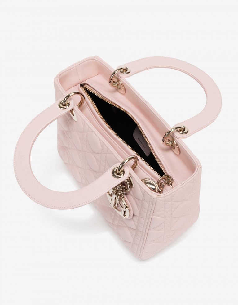 Dior Lady Medium Calf Rose