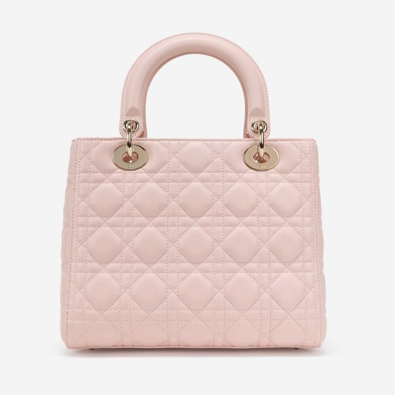 Dior Lady Medium Calf Rose