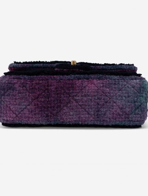 Chanel Timeless Small Shearling / Tweed Blue