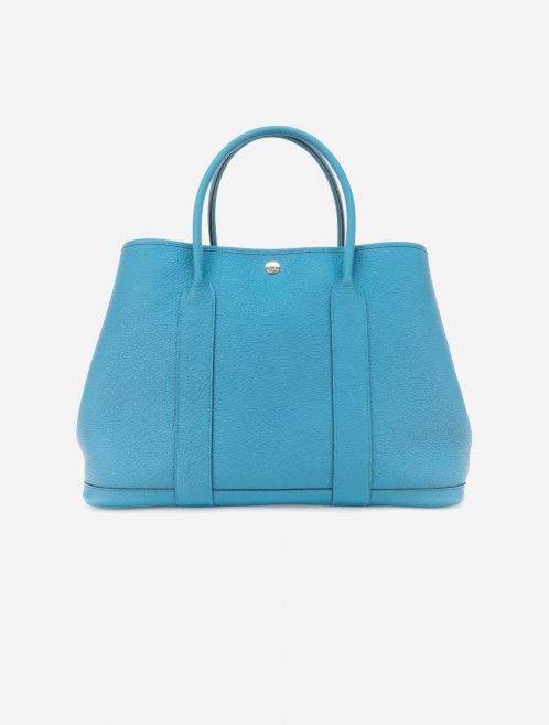 Hermès Garden Party Medium Negonda Blue