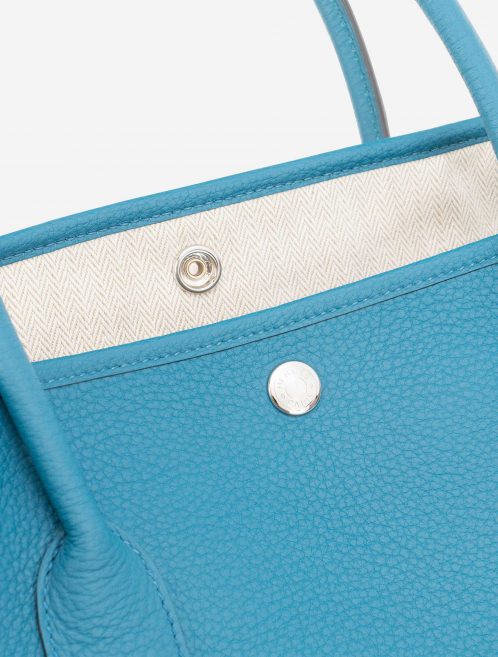 Hermès Garden Party Medium Negonda Blue