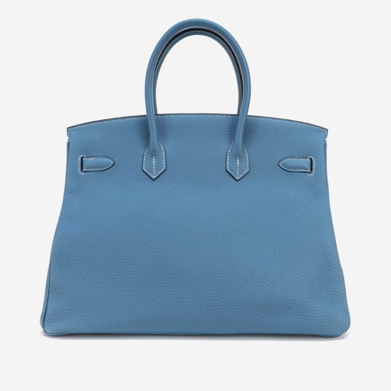 Hermès Birkin 35 Togo Blue Jean