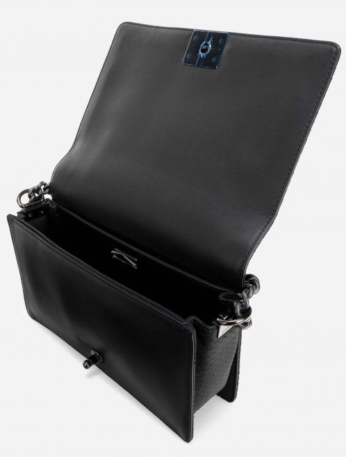 Chanel Boy Medium Python So Black