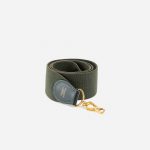 Hermès Shoulder Strap Canvas / Box Vert Anglais
