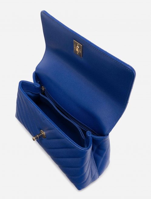 Chanel Timeless Handle Small Caviar Blue