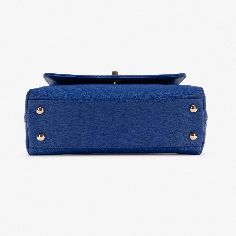 Chanel Timeless Handle Small Caviar Blue