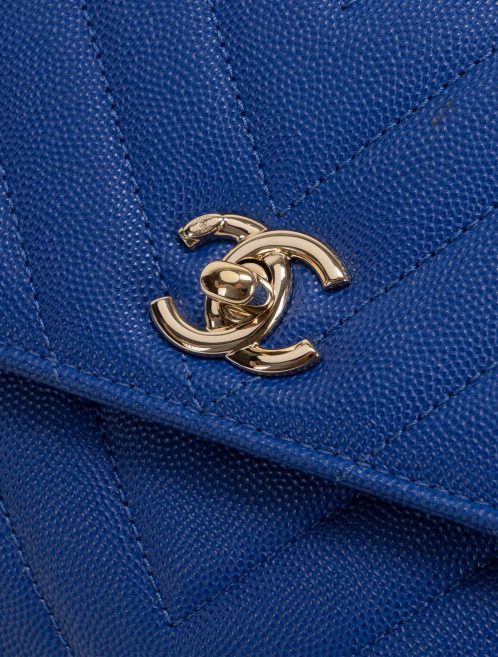 Chanel Timeless Handle Small Caviar Blue