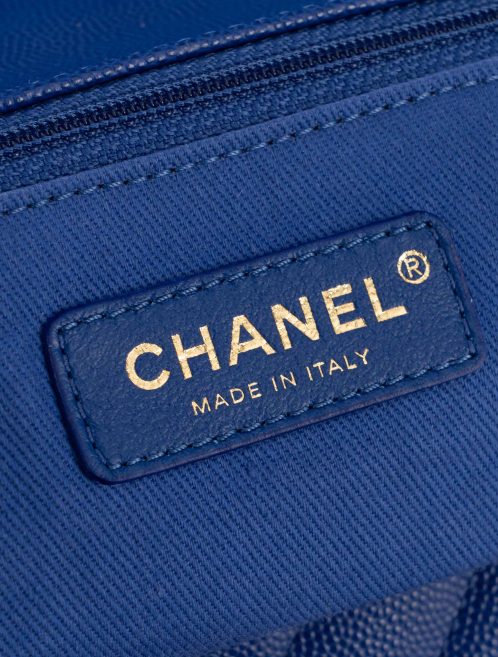 Chanel Timeless Handle Small Caviar Blue