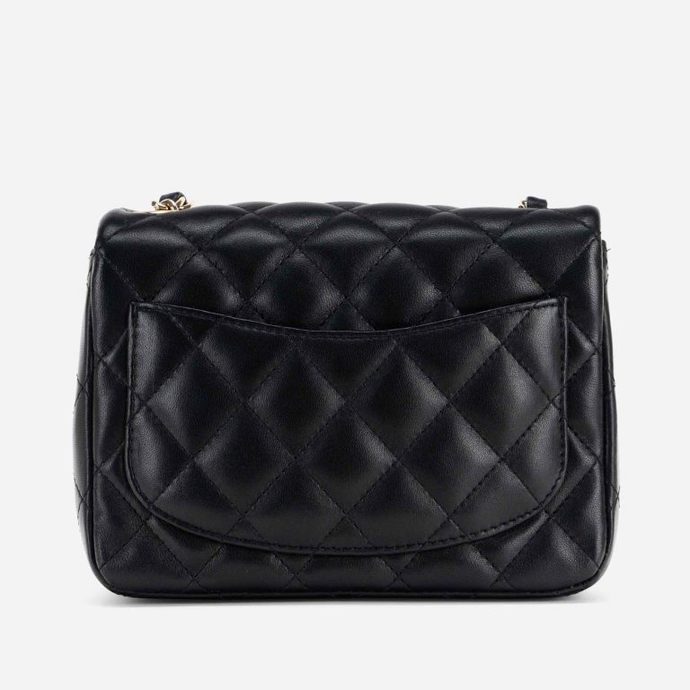 Chanel Timeless Mini Square Lamb Black
