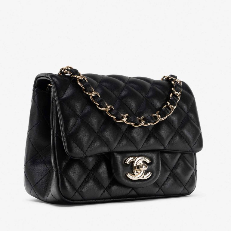 Chanel Timeless Mini Square Lamb Black