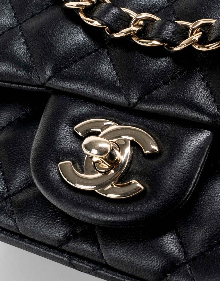 Chanel Timeless Mini Square Lamb Black