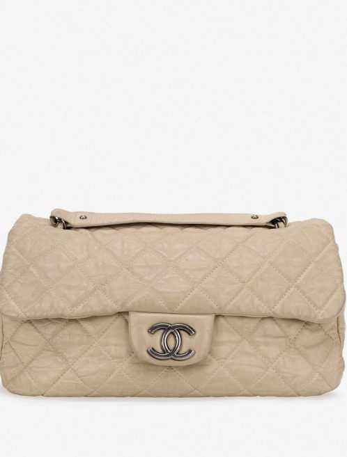 Chanel Timeless Shoulder Bag XXL Aged Lamb Beige