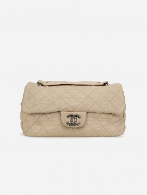 Chanel Timeless Shoulder Bag XXL Aged Lamb Beige