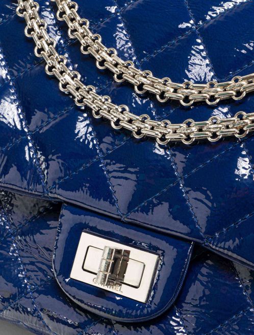 Chanel 2.55 277 Patent Leather Blue