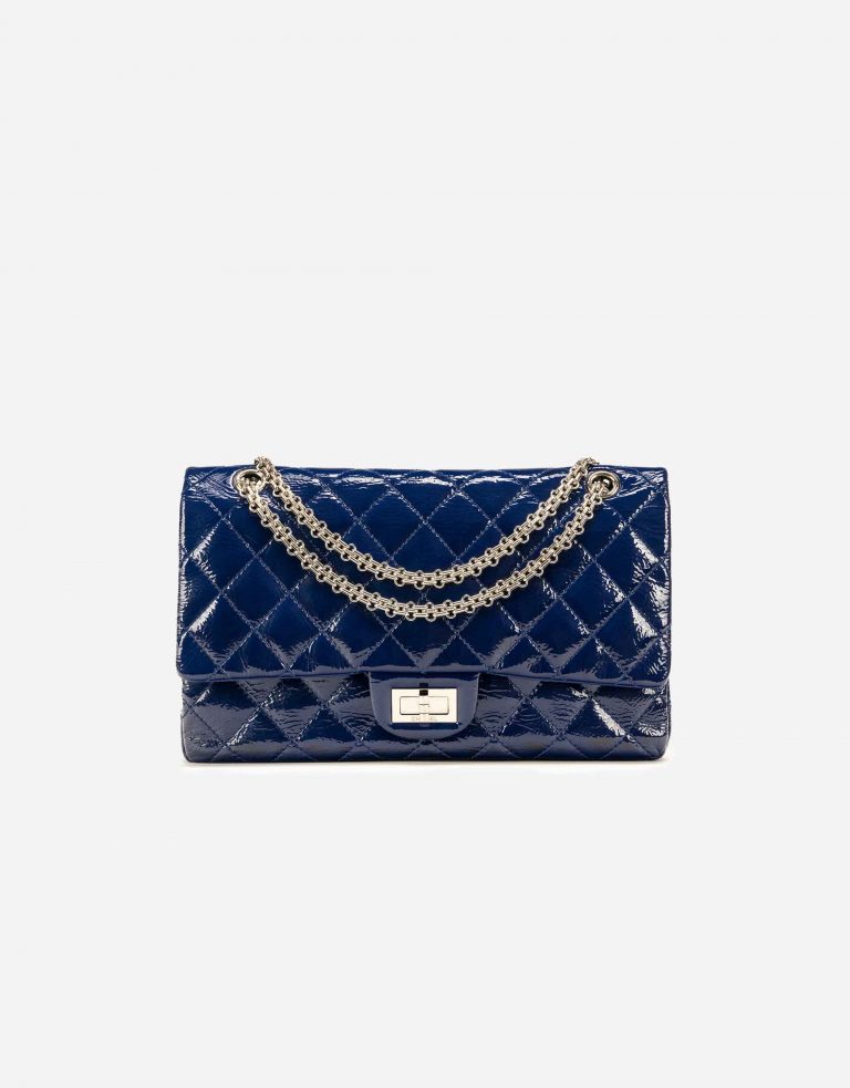 Chanel 2.55 277 Patent Leather Blue