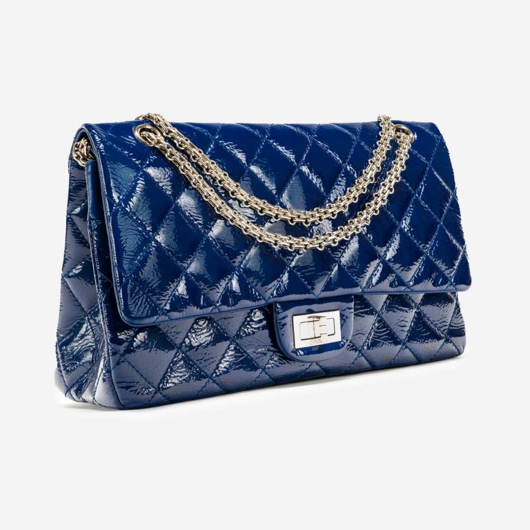 Chanel 2.55 277 Patent Leather Blue