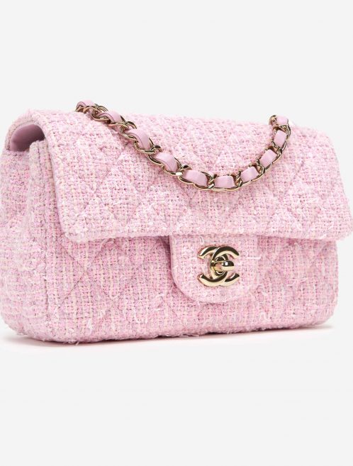 Chanel Timeless Mini Rectangular Tweed Pink