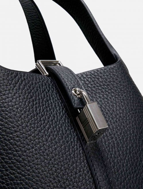 Hermès Picotin 18 Clemence Black
