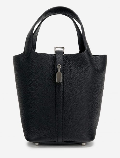 Hermès Picotin 18 Clemence Black