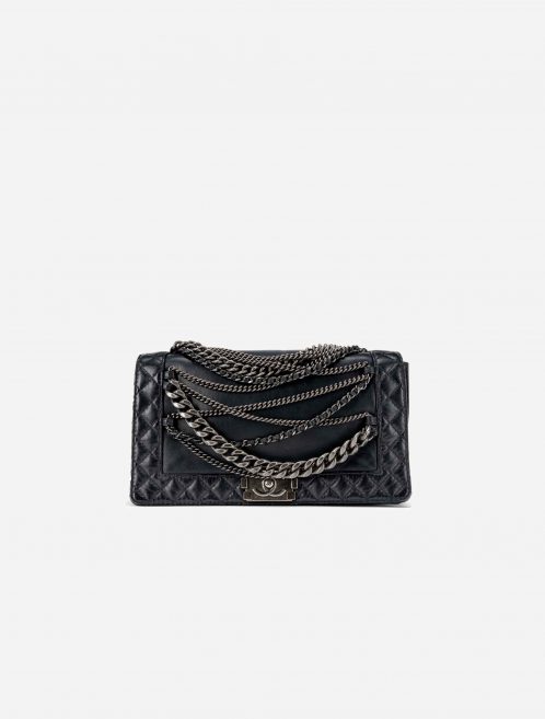 Chanel Boy Medium Calf Black