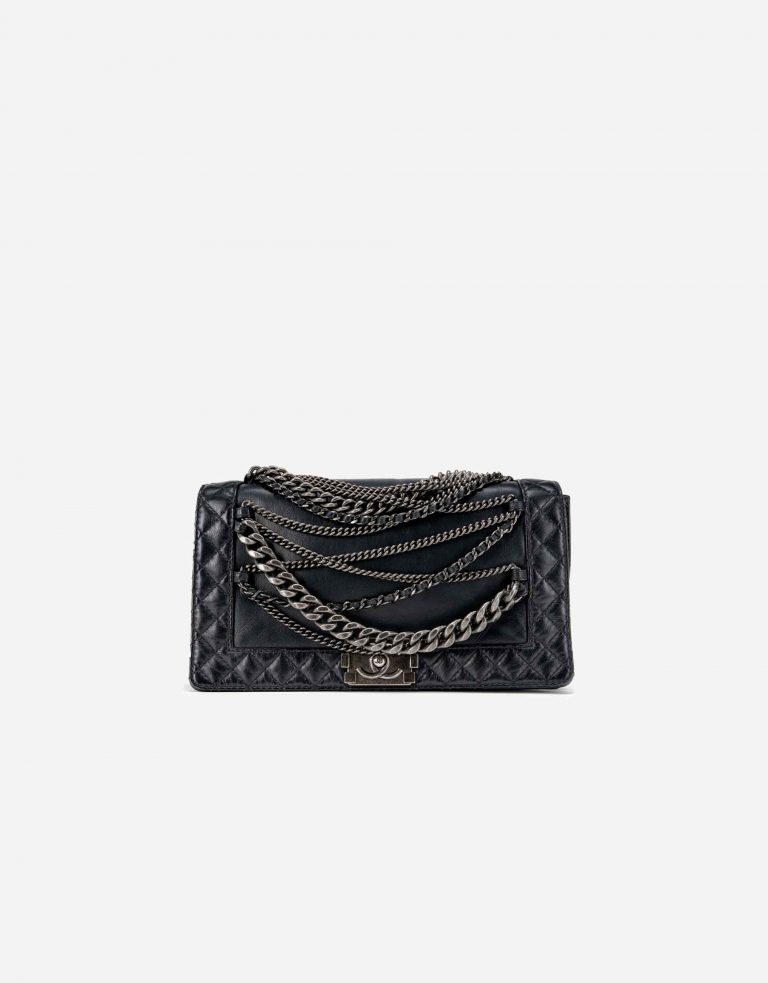 Chanel Boy Medium Calf Black