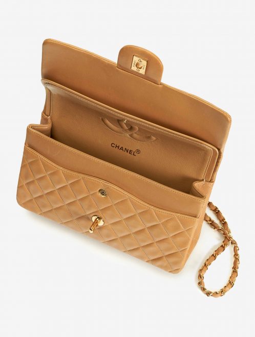 Pre-owned Chanel bag Timeless Medium Calf Beige Beige | Sell your designer bag on Saclab.com