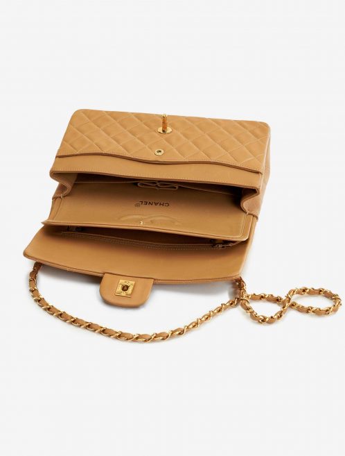 Pre-owned Chanel bag Timeless Medium Calf Beige Beige | Sell your designer bag on Saclab.com