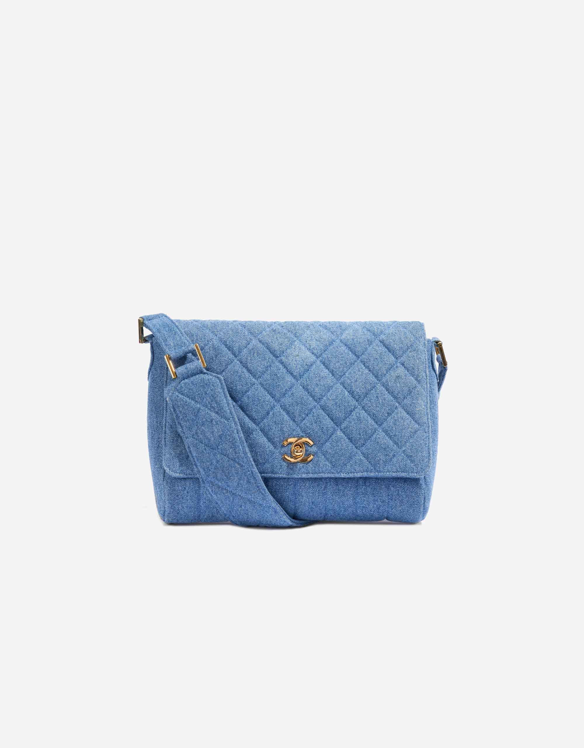 ショルダーバッグ・ポシェット × ヴィンテージ(中古) Chanel Tweed School Memory Rectangle Bag Chanel Small Multicolor Tweed School Memory Flap Bag - Luxe