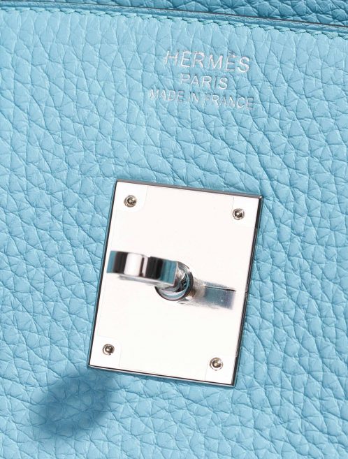 Hermès Birkin 35 Togo Blue Atoll Hardware