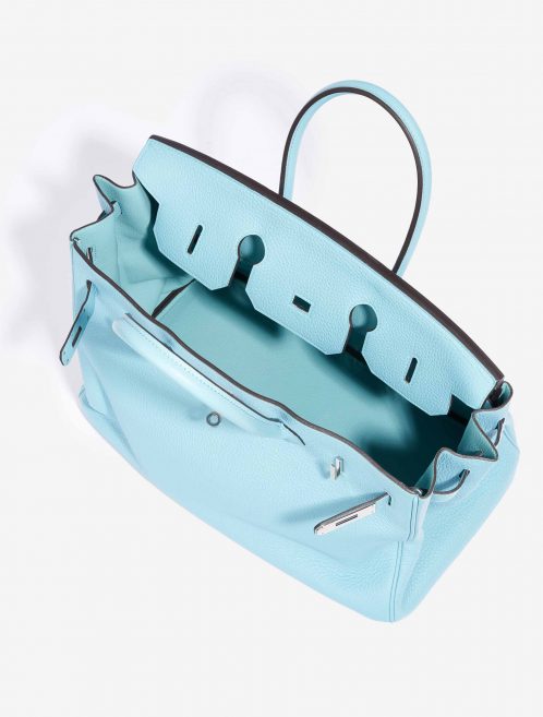 Hermès Birkin 35 Togo Blue Atoll Open