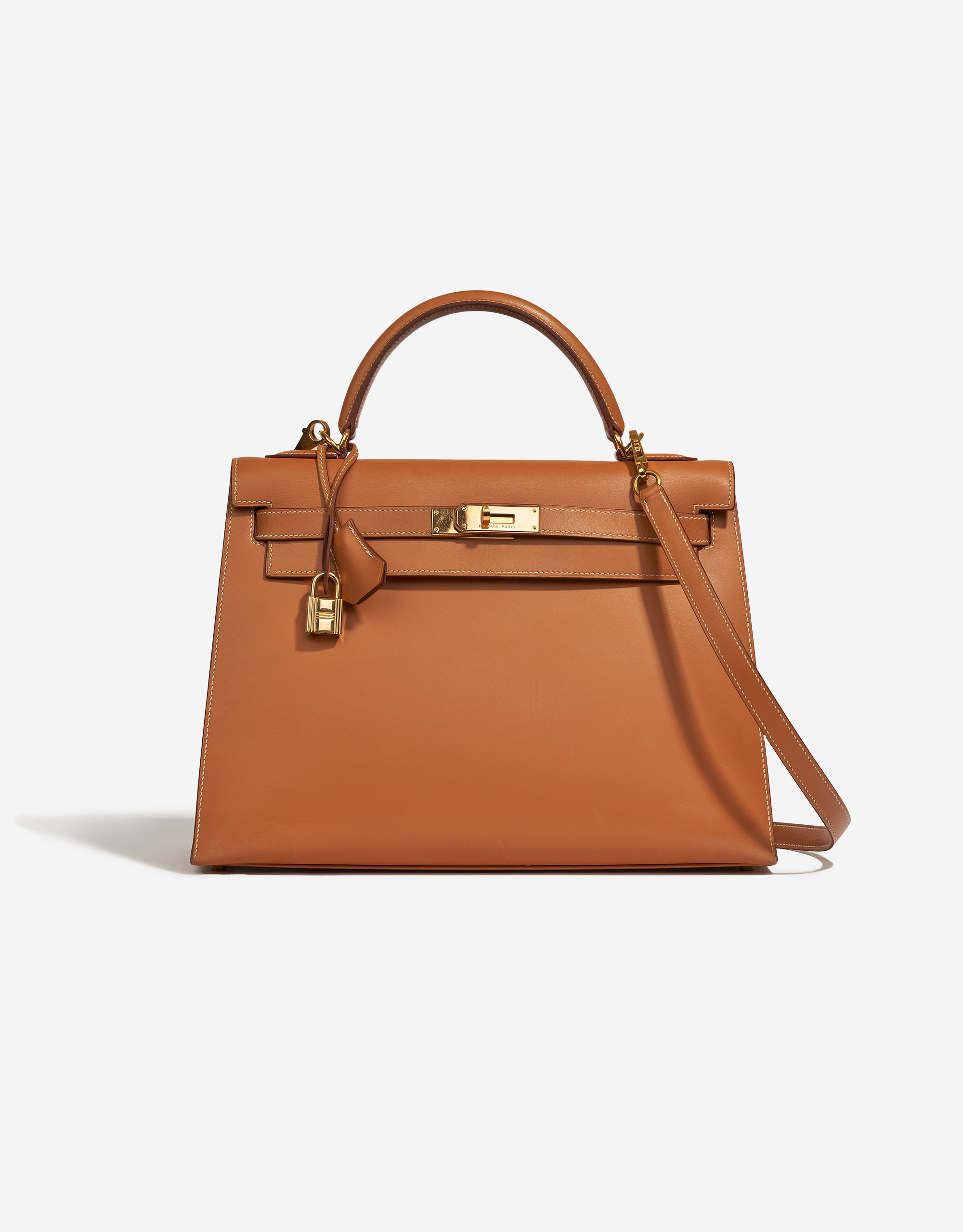 Hermès Kelly 32 Veau Chamonix Natural | SACLÀB