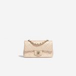 Chanel Timeless Mini Rectangular Lamb Irisdescent Beige