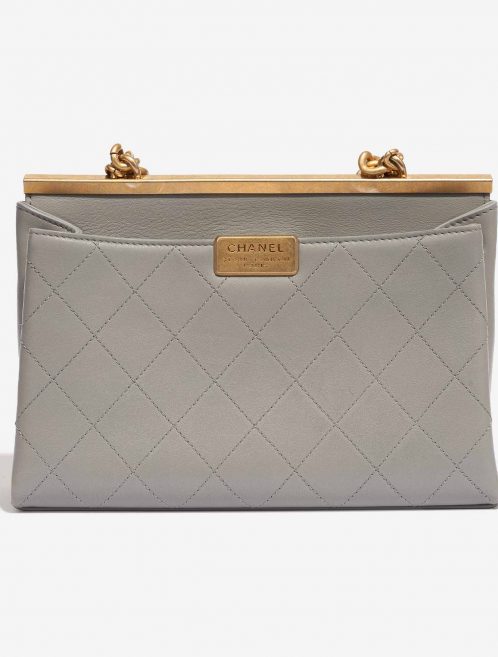 Chanel Timeless Chain Handle Lamb Grey