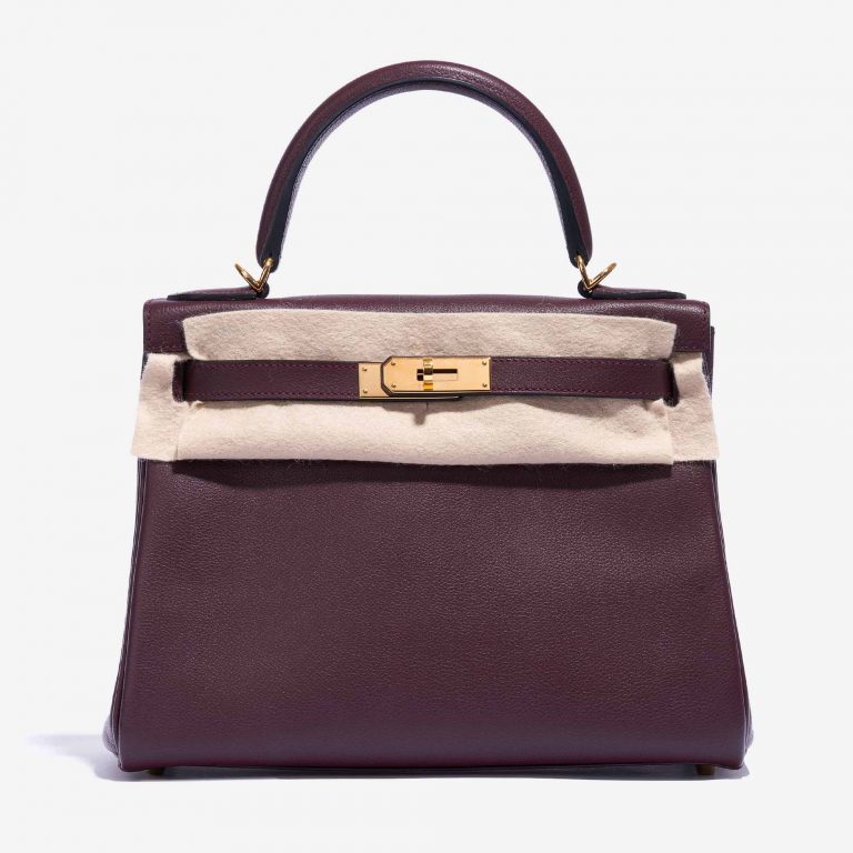 Hermès Kelly 28 Evercolor Prune