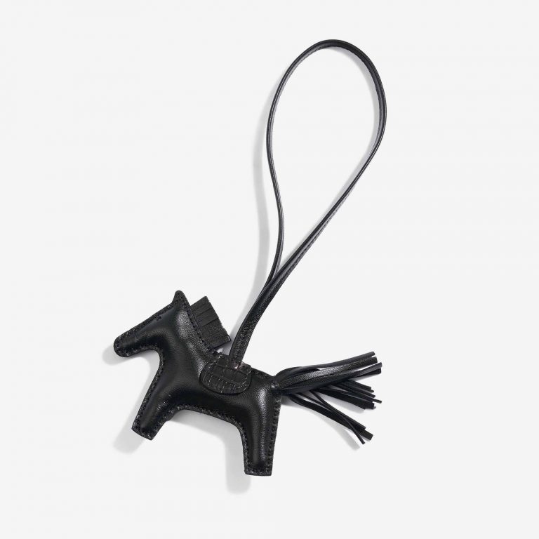 Hermès Rodeo PM Lamb / Matte Alligator SO Black Touch