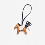Hermès Rodeo Pegasus Lamb Sésame / Craie / Black