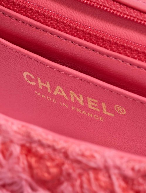 Chanel Timeless Mini Rectangular Tweed Coral